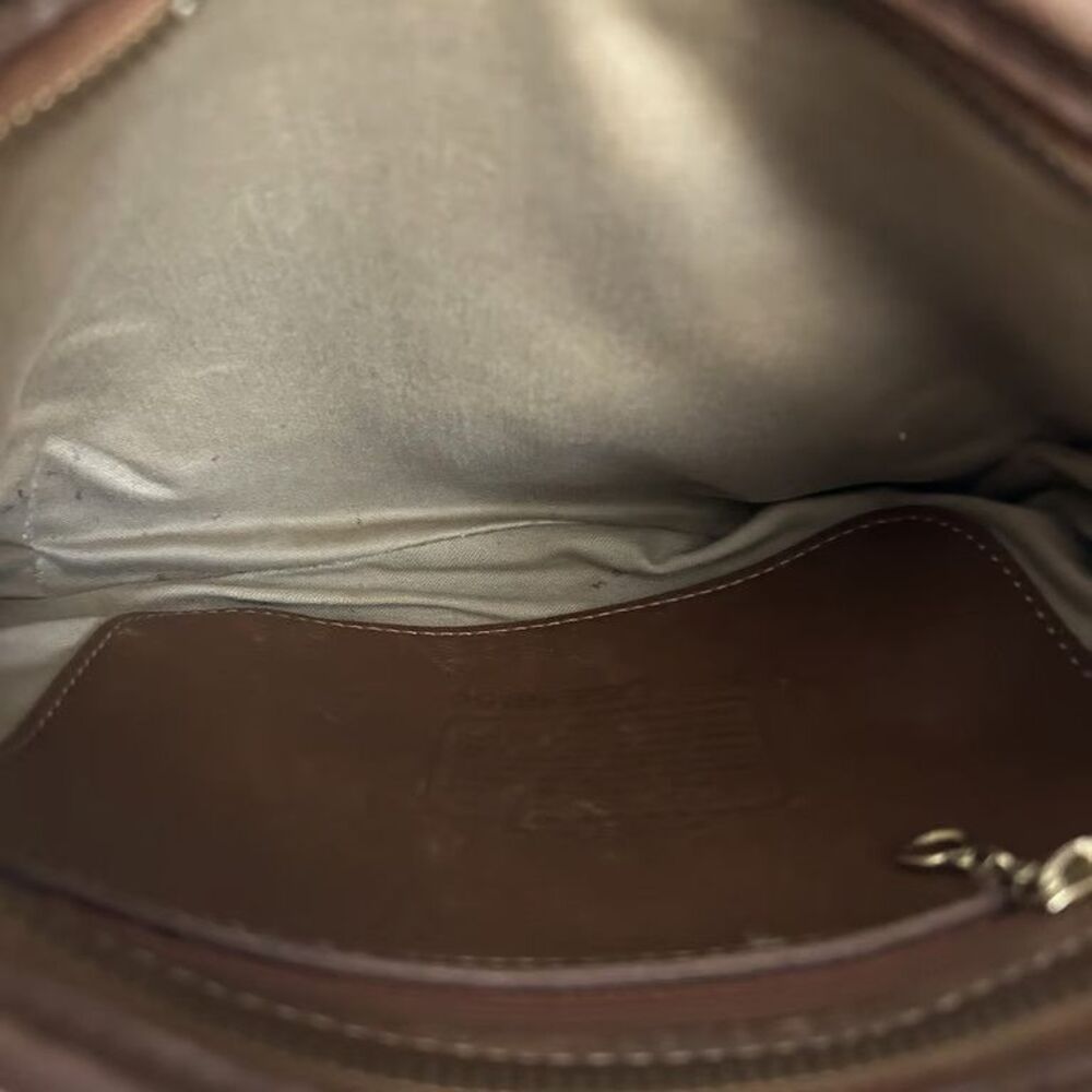Coach Vintage 9966 Legacy Small Hobo Shoulder Bag Brown Glove Tanned Leather - Picture 6 of 9